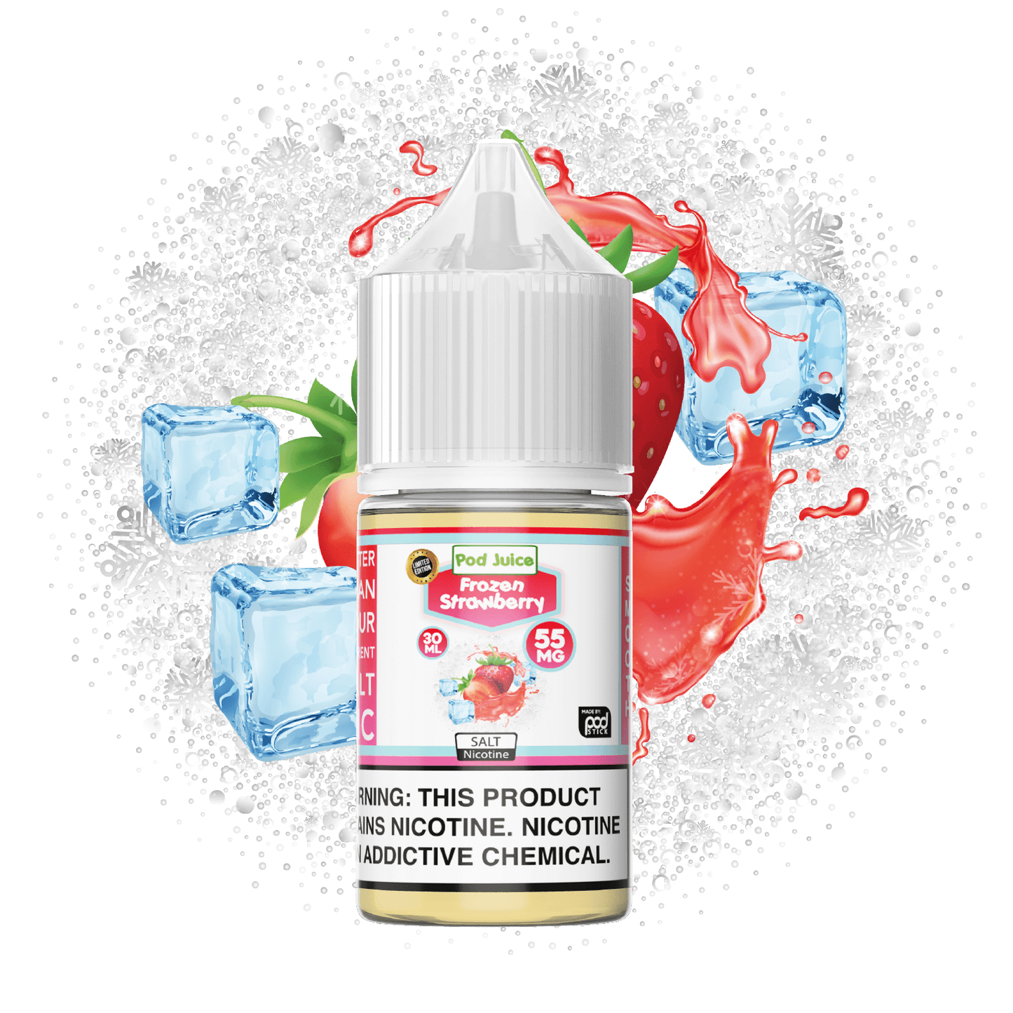 Frozen Strawberry Salt Nicotine - Pod Juice