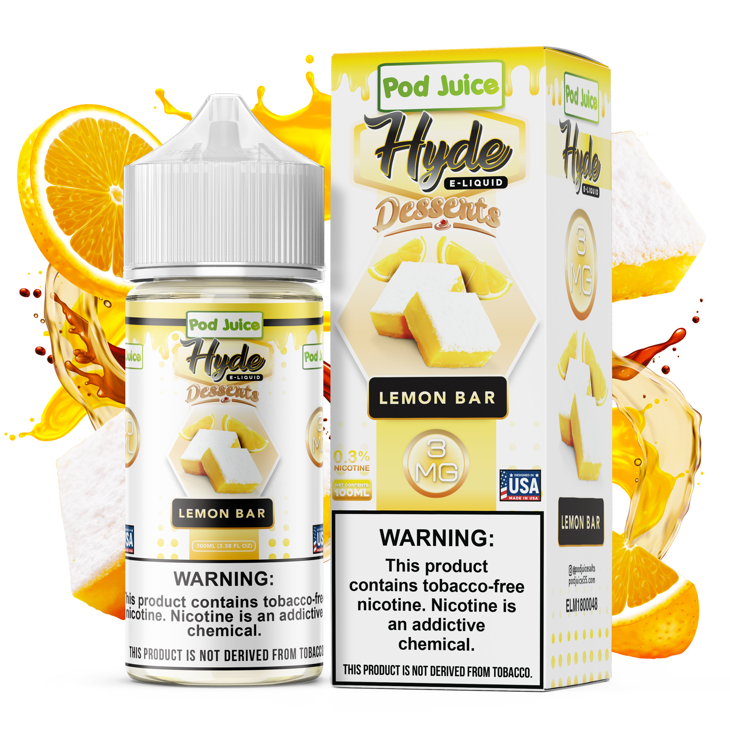 Pod Juice - Lemon Bar | 100ml