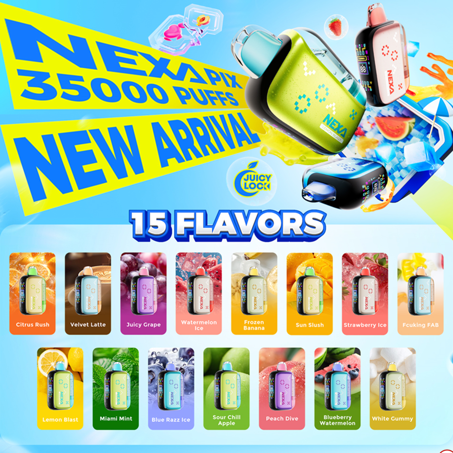 NEXA PIX 35k | Where Vapes Live One Vapor Ave NEXA PIX 35k | Where Vapes Live One Vapor Ave