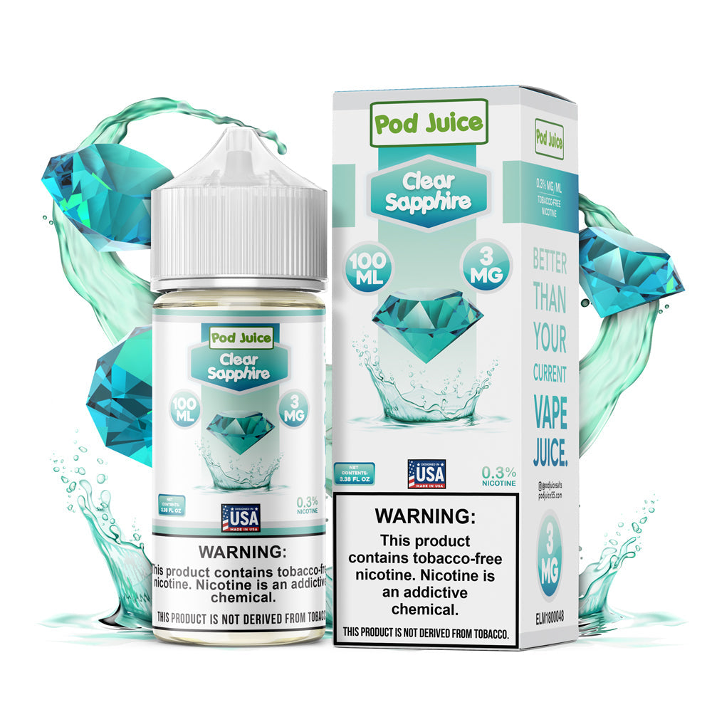Pod Juice - Clear Sapphire | 100ml