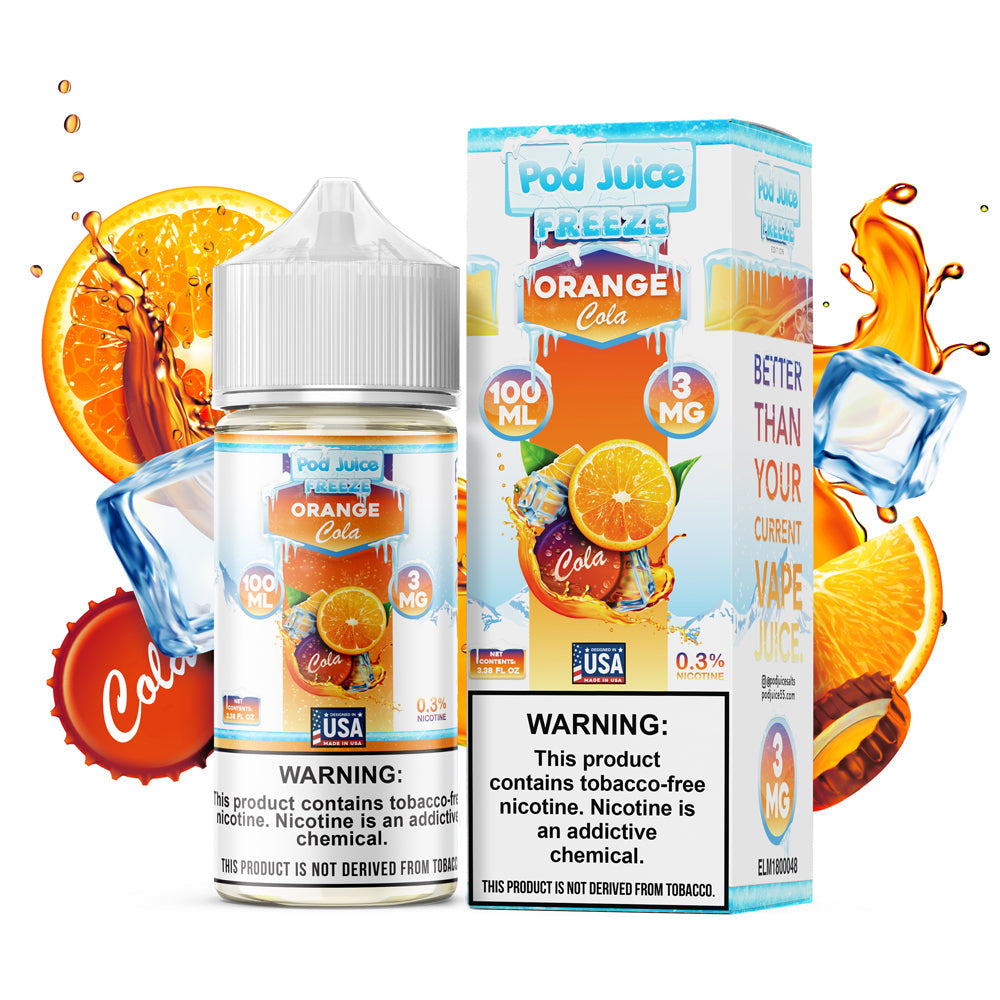 Pod Juice - Orange Cola Freeze | 100ml