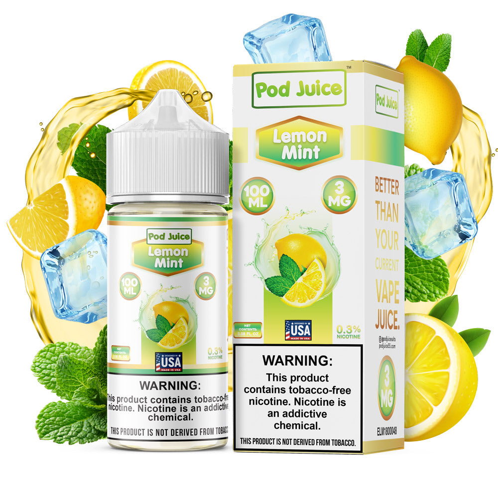 Pod Juice - Lemon Mint | 100ml