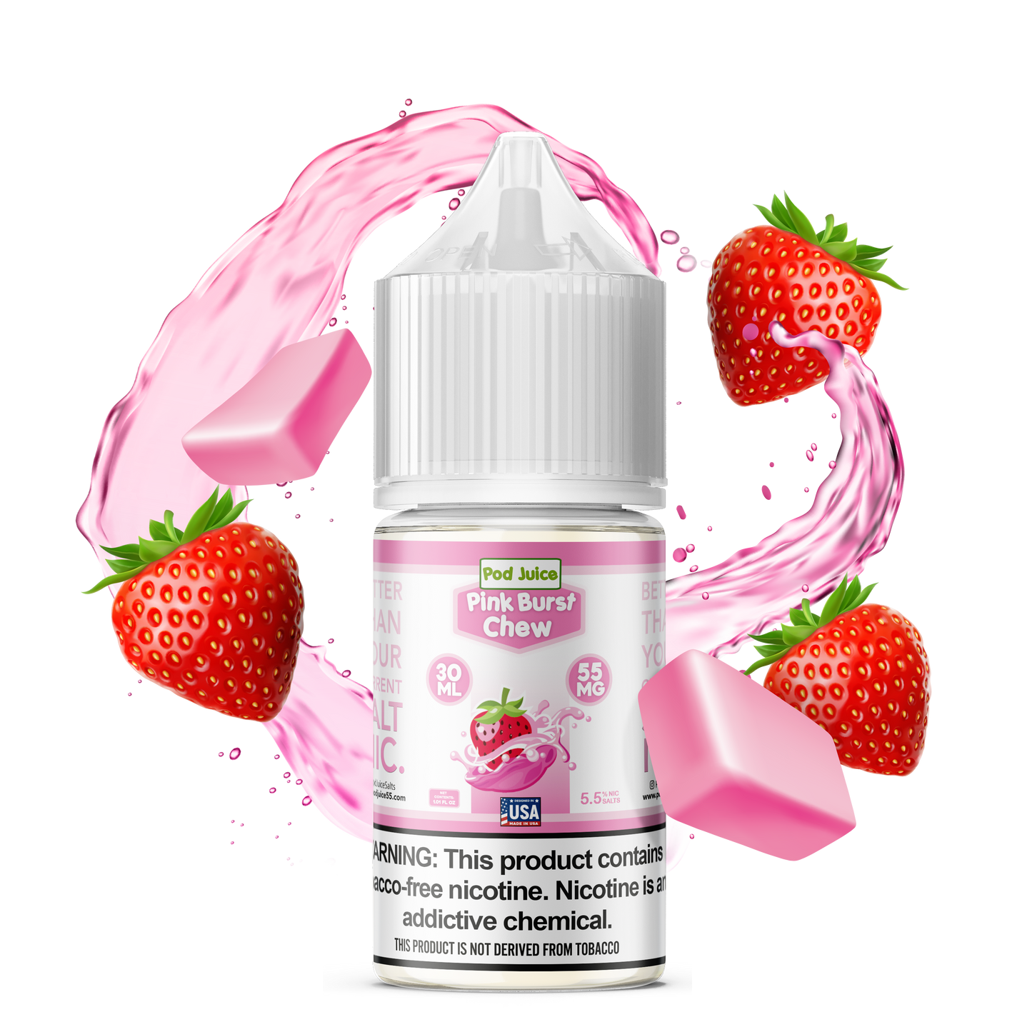 Pod Juice - Pink Burst Chew | 30ml