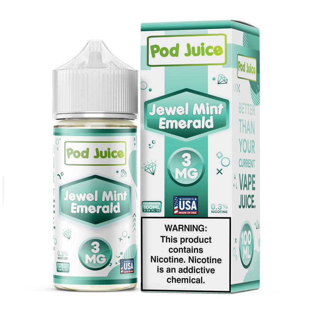 Pod Juice - Jewel Mint Emerald | 100ml