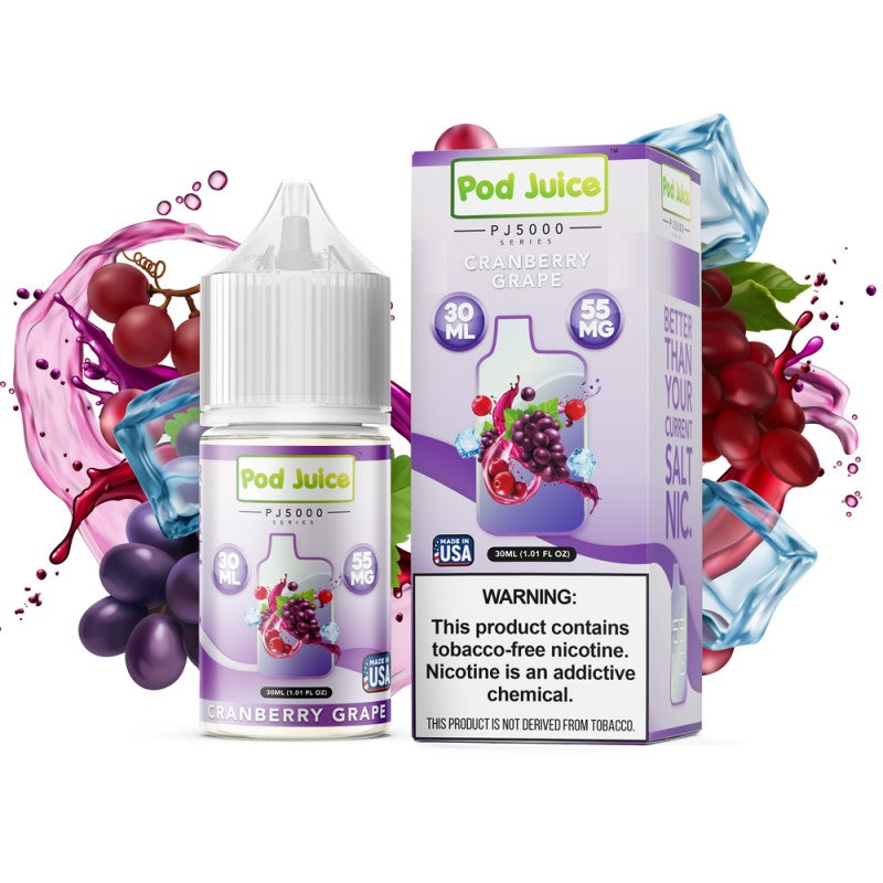 Pod Juice - PJ5000 Cranberry Grape | 30ml