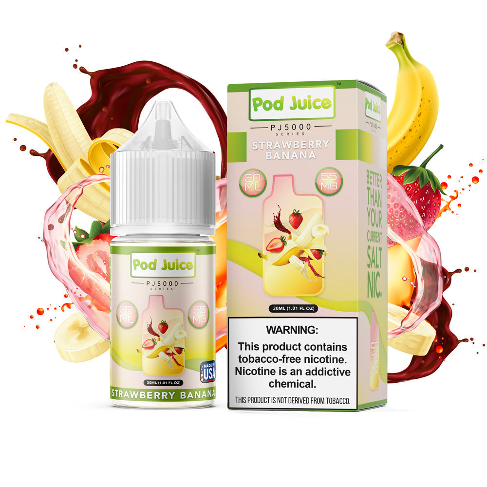 Pod Juice - PJ5000 Strawberry Banana | 30ml