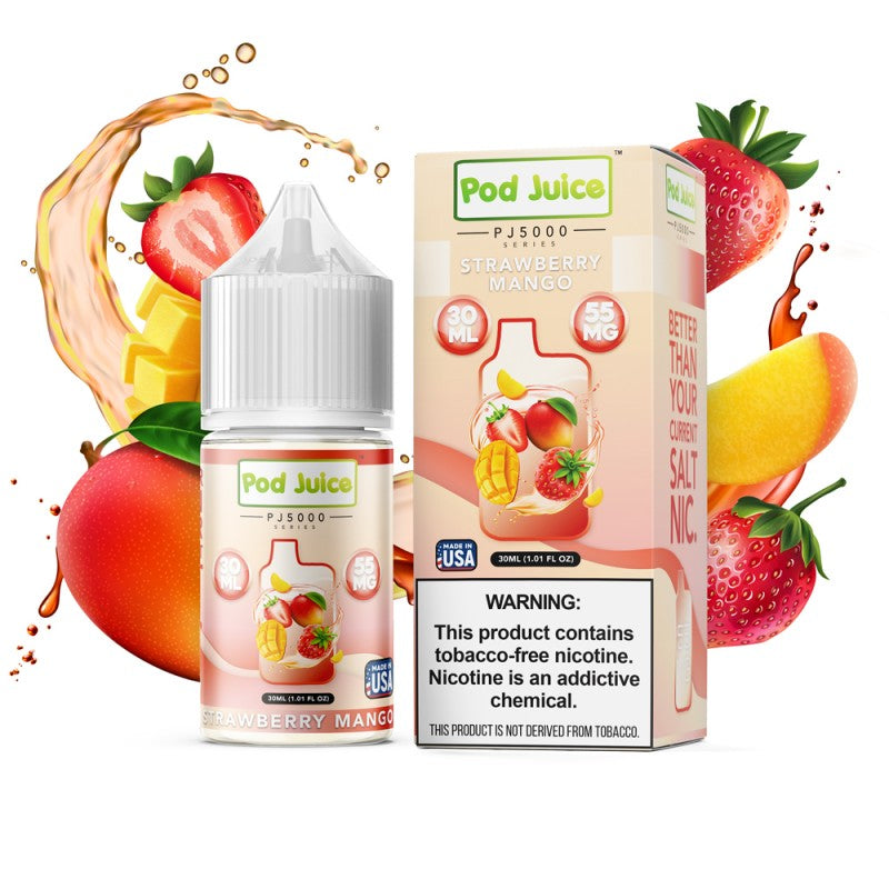 Pod Juice - PJ5000 Strawberry Mango | 30ml