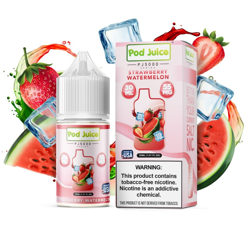Pod Juice - PJ5000 Strawberry Watermelon Ice | 30ml
