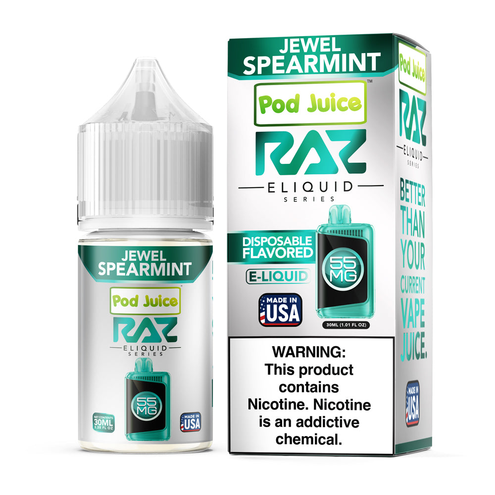 Pod Juice - Raz Jewel Spearmint | 30ml