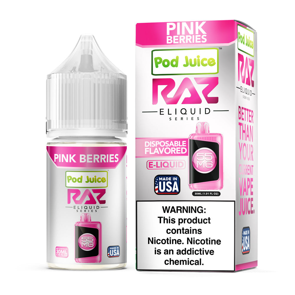 Pod Juice - Raz Pink Berries | 30ml
