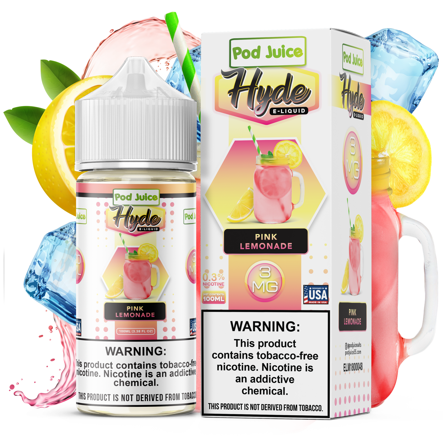 Pod Juice - Pink Lemonade | 100ml