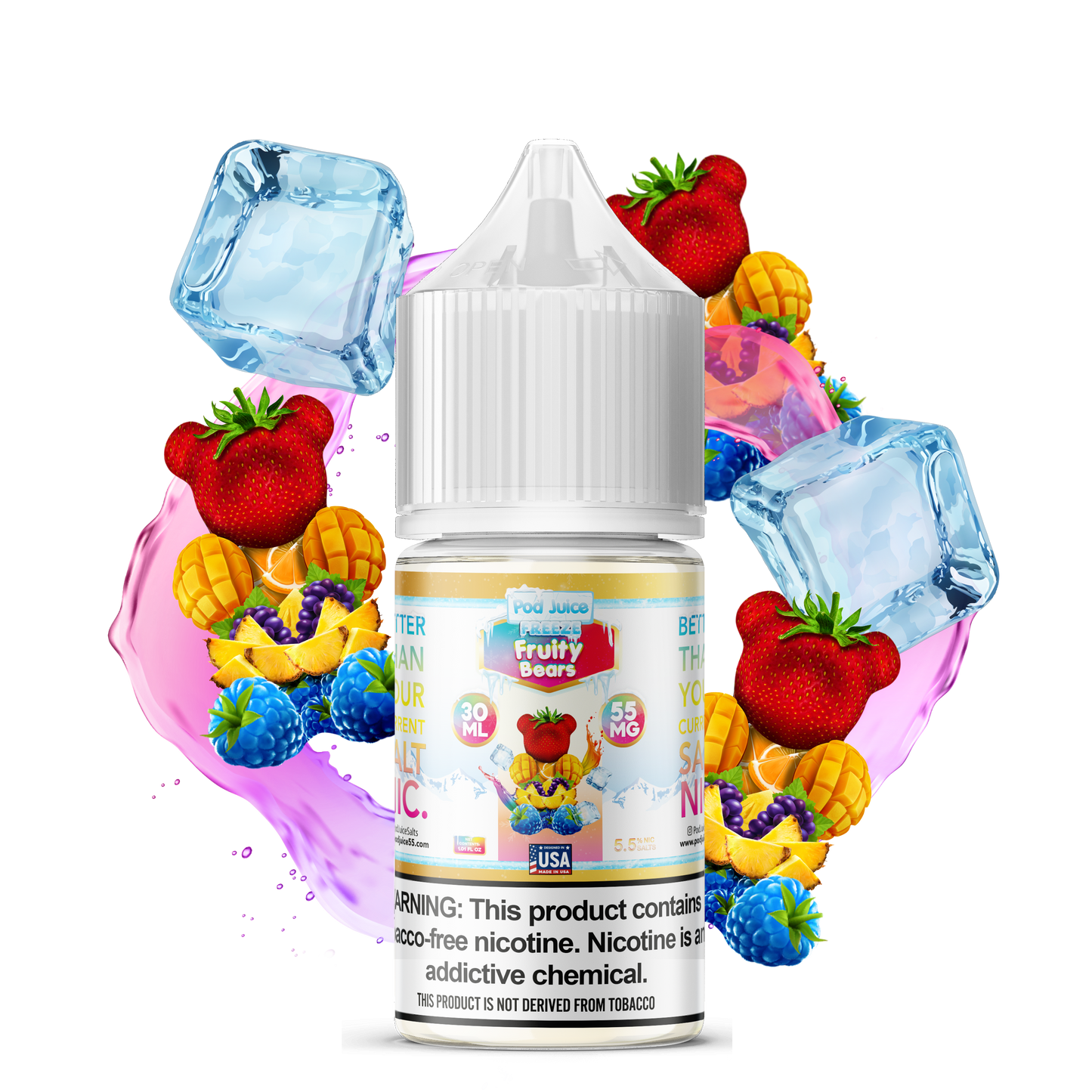 Pod Juice - Fruity Bears Freeze | 30ml