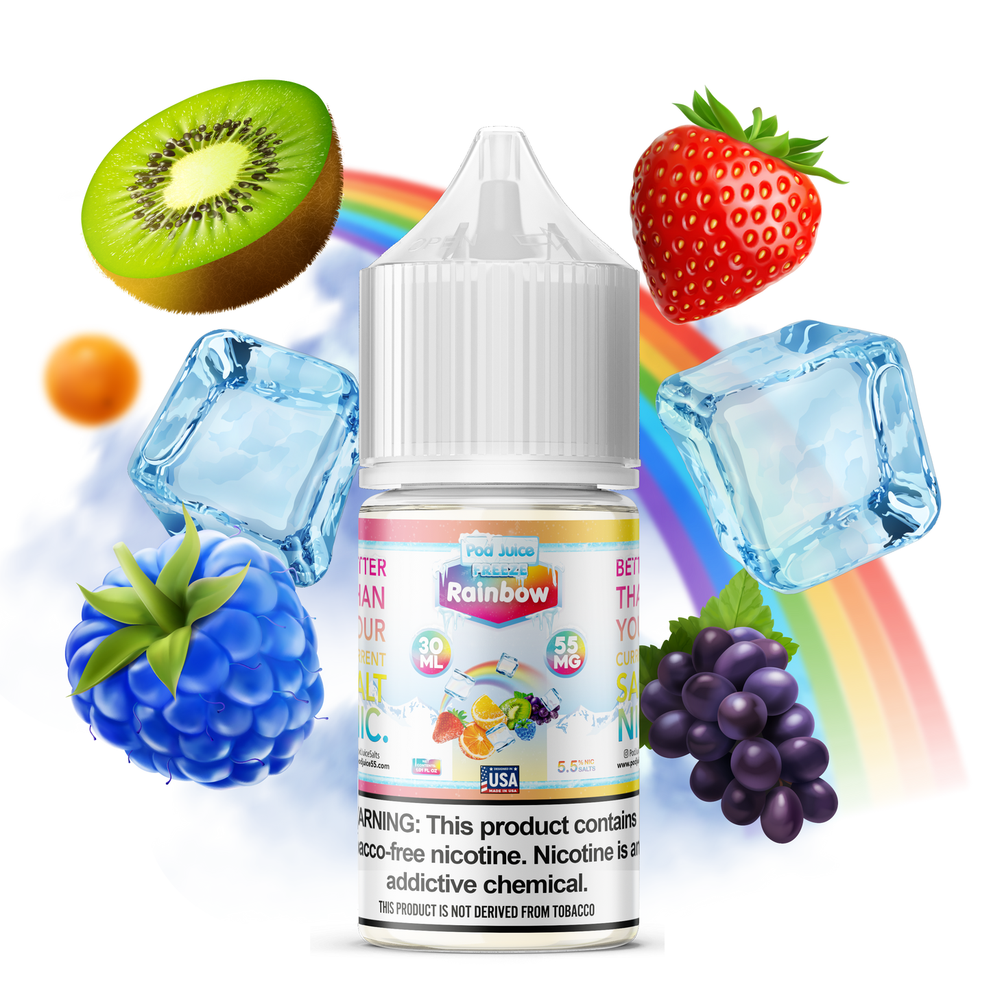 Pod Juice - Rainbow Freeze | 30ml