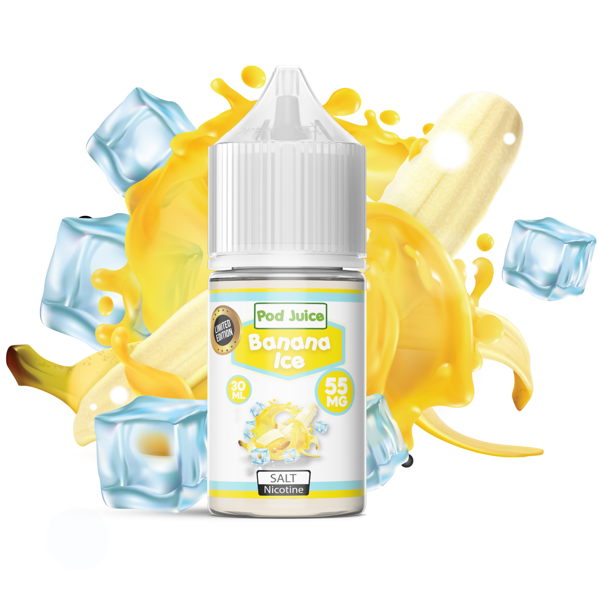 Banana Ice Salt Nicotine - Pod Juice