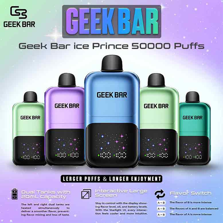 Geek Bar Ice Prince 50k