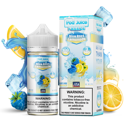 Pod Juice - Blue Razz Lemonade Freeze | 100ml