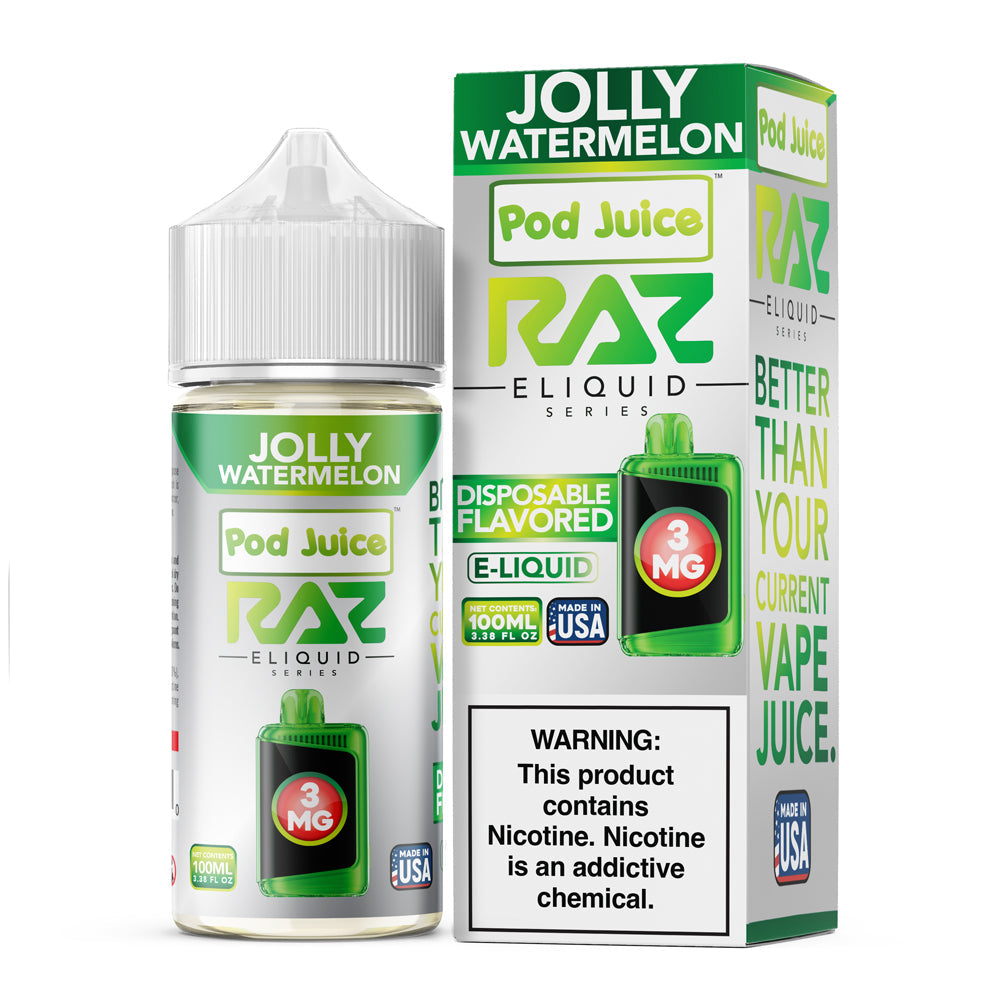 Pod Juice - Raz Jolly Watermelon | 100ml