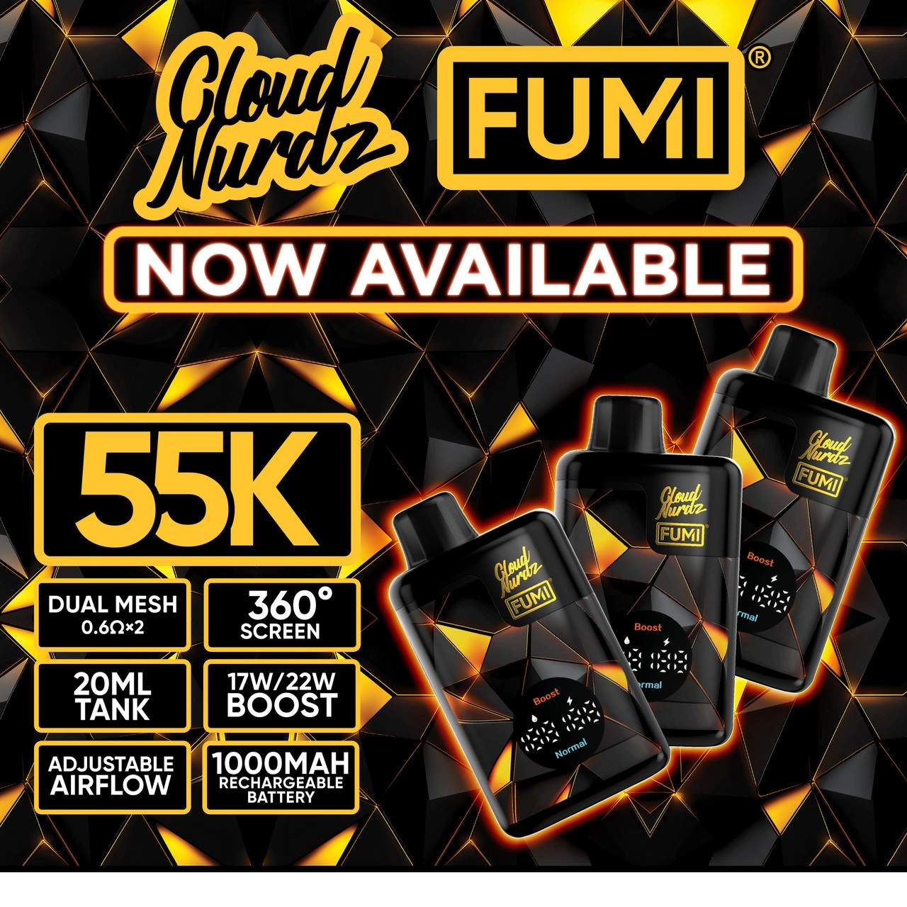 FUMI x Cloud Nurdz 55K