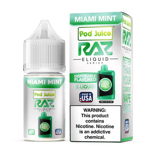 Pod Juice x RAZ Salt Nic